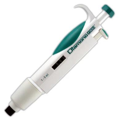 Globe Scientific Diamond® Pro™ Adjustable Volume Research Micropipette Model 3311-200-cover