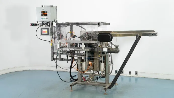 Used Packaging Machinery Top Serter for Automated Product Insertion