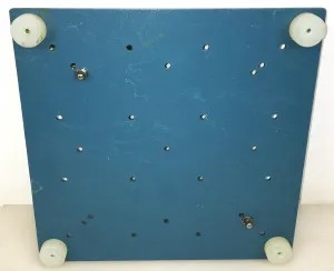 Flask Holder Platform Attachment for Shaker with 125mL and 500mL Flask Clamps, 10" x 10", 2 of 2
