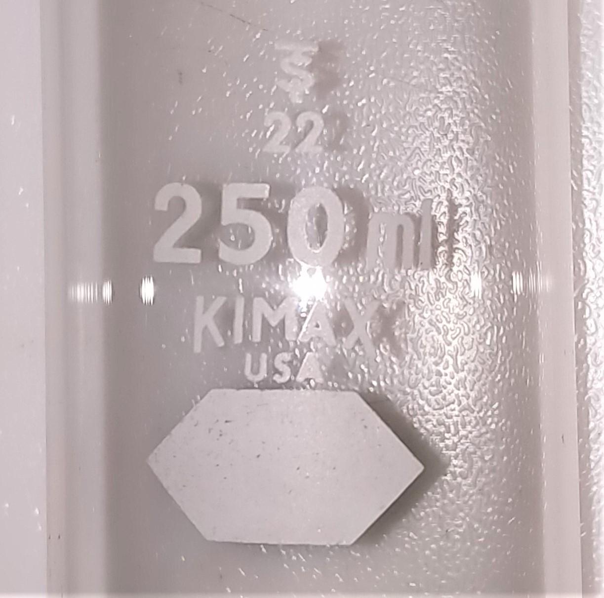 Kimble KIMAX 250mL Dropping Funnel with PTFE Stopcock and Angled Stem