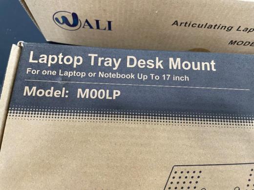 Wali Laptop Tray Desk Mounts for Desk-Mounted Laptop Support (Qty 2)-cover