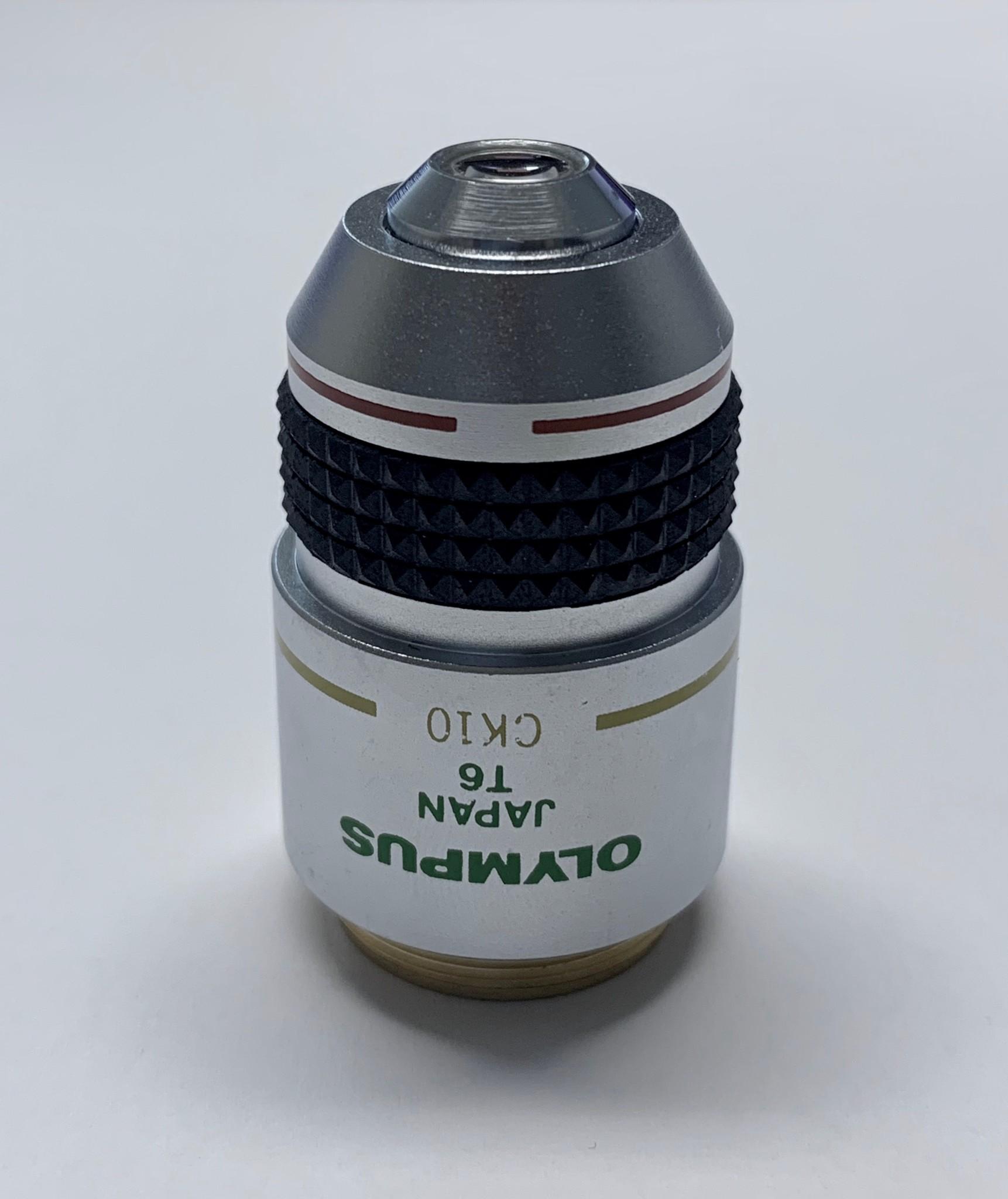 Olympus Objective A10 PL 0.25 160/0.17 Microscope Lens