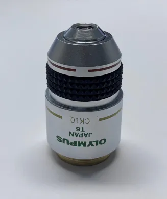 Olympus Objective A10 PL 0.25 160/0.17 Microscope Lens
