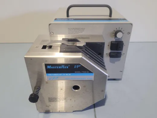 Cole-Parmer Masterflex I/P 77410-05 Peristaltic Pump with 77600-62 Stainless Steel Pump Head