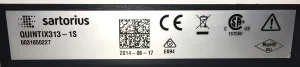 Sartorius Quintix 313-1S Precision Balance (310g x 0.001g), 5 of 5