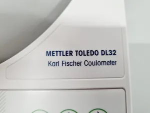 Mettler Toledo Coulometer DL32 Electrochemical Titrator for Precise Quantitative Analysis, 8 of 15