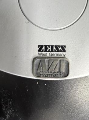 Carl Zeiss Invertoskop Inverted Microscope with Binocular Eyepiece and Mechanical Stage-cover