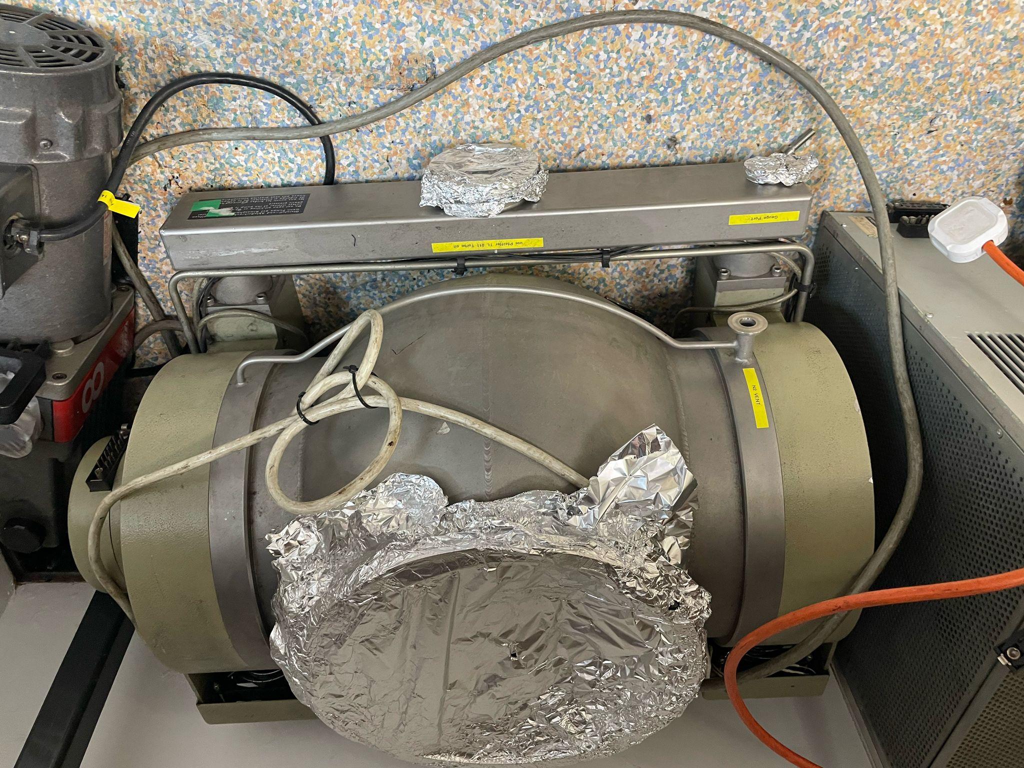 Pfeiffer Twin Mechanical Turbo Molecular Pump with Power Supply