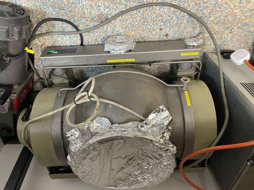 Pfeiffer Twin Mechanical Turbo Molecular Pump with Power Supply-cover