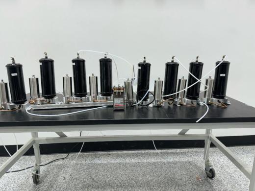 Anton Paar High Temperature Attachment with Parker Compressed Air Filters and BTS 500 Controller-cover