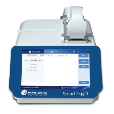 Accuris SmartDrop L Nano Spectrophotometer-cover