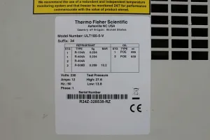 Thermo ULT185-5-V -80°C Ultra Low Temperature Freezer for Biomedical Storage, 4 of 4