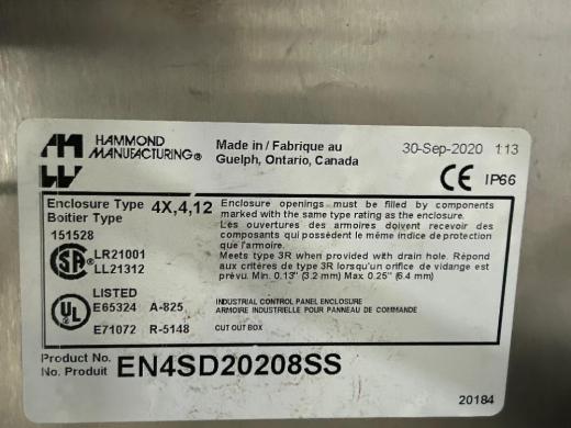 Allen-Bradley PanelView Plus 7 Sani-Matic Stainless Steel Industrial Operator Interface Panel-cover