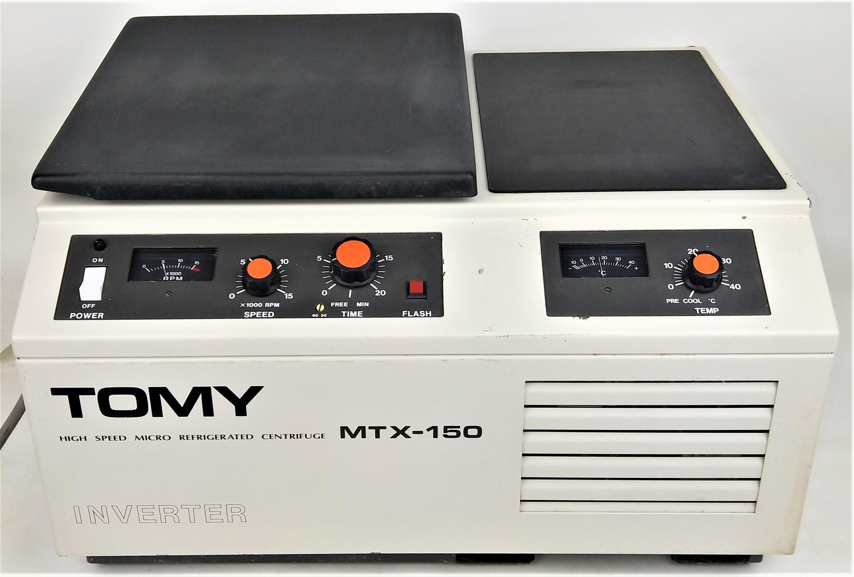 Tomy MTX-150 Refrigerated Microcentrifuge with 20 x 2mL Rotor