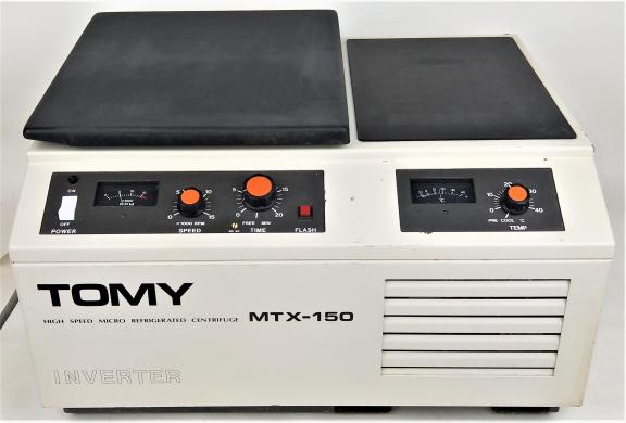 Tomy MTX-150 Refrigerated Microcentrifuge with 20 x 2mL Rotor-cover