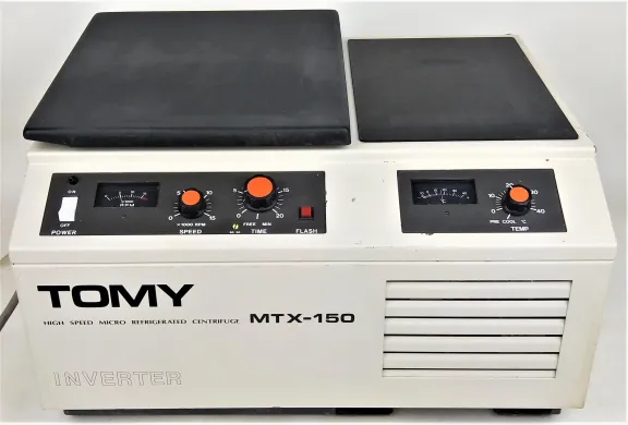 Tomy MTX-150 Refrigerated Microcentrifuge with 20 x 2mL Rotor