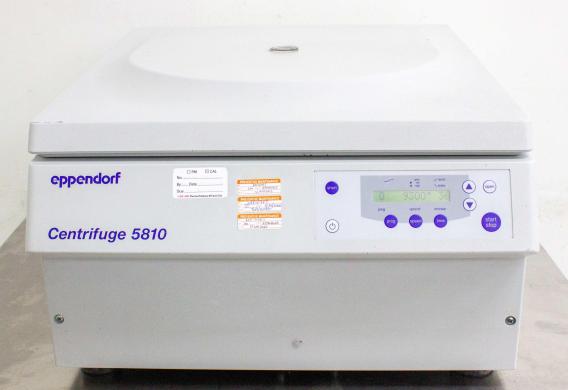 Eppendorf 5810 Benchtop Centrifuge 3L Capacity 14000 RPM with F-34-6-38 Rotor-cover