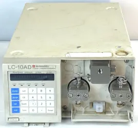 Shimadzu LC-10AD Dual-Reciprocating Plunger Solvent Delivery Pump for HPLC, 11 of 38