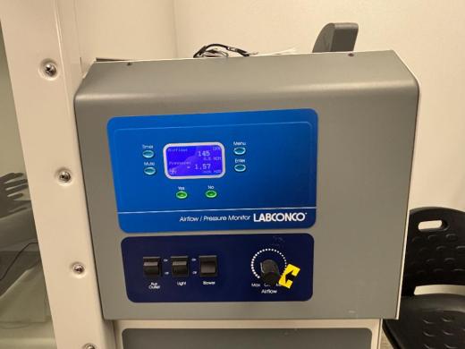 Labconco Model 5065010 HEPA-Filtered Glove Box with Digital Control Panel-cover