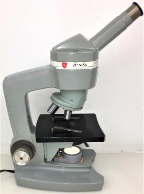 American Optical Spencer Sixty Monocular Microscope (120X to 320X)-cover
