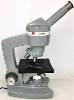 American Optical Spencer Sixty Monocular Microscope (120X to 320X)