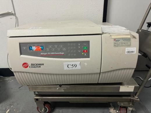 Beckman Coulter Allegra X-14R Refrigerated Benchtop Centrifuge with Temperature Control-cover