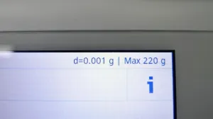 Mettler Toledo ML203T/00 Touch Screen Analytical Precision Balance with 220g Capacity, 8 of 12