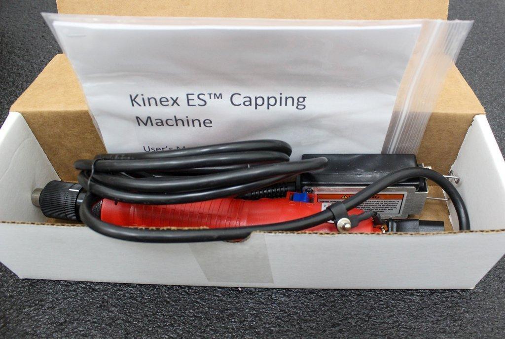 Kinex Cappers ES-400 Vial Capping Machine for Laboratory and Pharmaceutical Sealing Applications