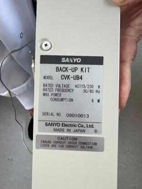 Panasonic CVK-UB4 Cooling Kit Backup Unit for -80°C Ultra-Low Temperature Systems-cover