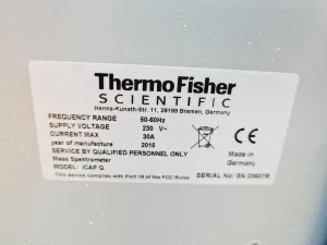 Thermo Scientific iCAP Q ICP-MS Quadrupole Inductively Coupled Plasma Mass Spectrometer System, 7 of 31