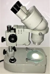 Shimadzu Kalnew Binocular Stereo Microscope with 20X/40X Magnification, 3 of 11