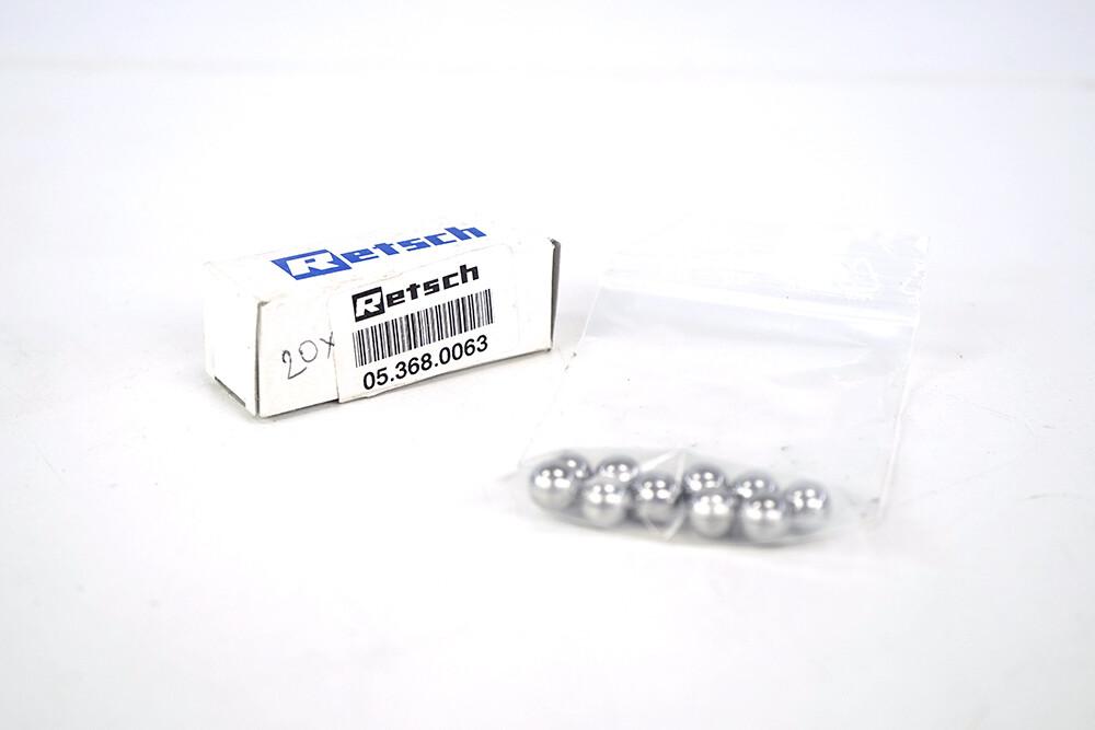 Retsch Stainless Steel Grinding Balls 05.368.0063