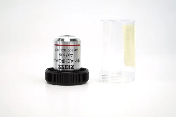 Zeiss Primo Plan-Achromat 4x/0.10 Microscope Objective 415500-1600-001