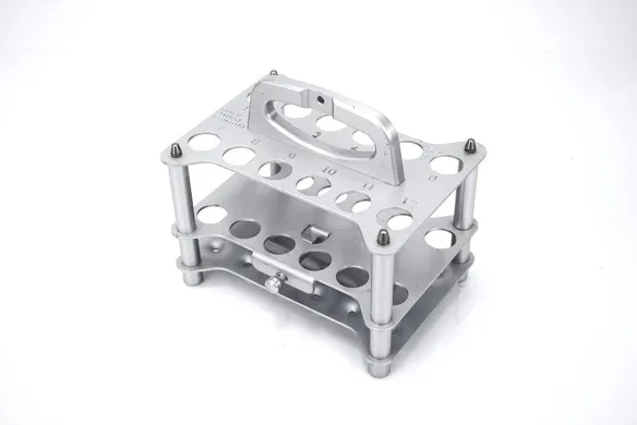 Radleys Discovery Technologies 12-Position Aluminum Holder for 50 mL Centrifuge Tubes