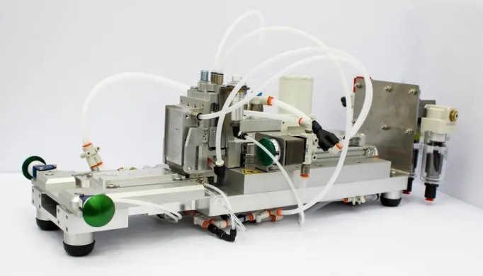 Kinematic Mesa Kapton Heater Lamination Module with Compressed Air Operation (80-90 psi)