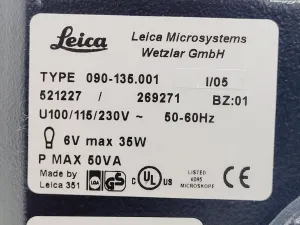 Leica DMIL 090-131-00.1 Inverted Biological Microscope with 3 Objectives, 4 of 15