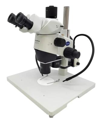 Olympus Stereo Microscope SZX10 with Dual Nosepiece and Trinocular Head-cover