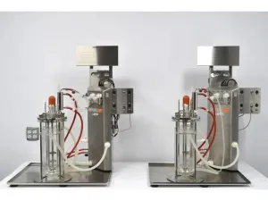 Infors HT Labfors 5 Benchtop Bioreactor System, Three-Fold, Jacketed 3.6 L Vessels, 17 of 56