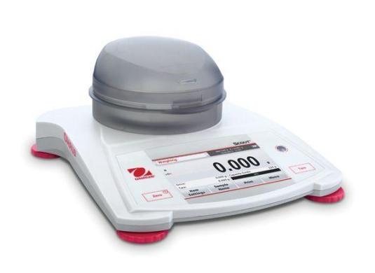 Ohaus Scout Balance STX223 Precision Analytical Balance with Touchscreen Display-cover
