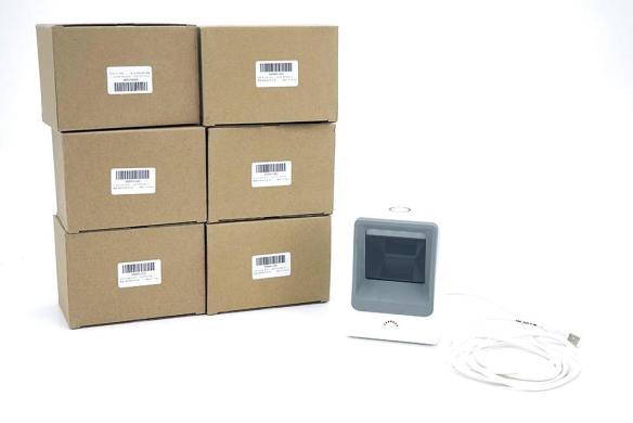 Alacrity 8200 Series Hands-Free 2D/1D Wired Barcode Scanner Set of 7-cover