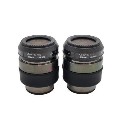 Nikon AZ-W10x/22 Stereo Microscope 10x Focusing Eyepiece Pair with 30mm Tube Diameter-cover