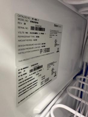Fisherbrand Isotemp Undercounter Laboratory Freezer for Biomedical Sample Storage-cover