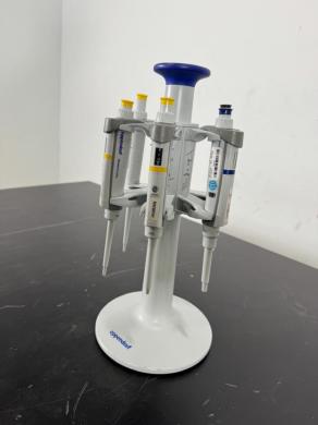 Eppendorf Research Plus Single Channel Micropipettes with Stand, Set of 6-cover