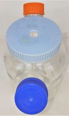 Kontes Cytostir 882911-1000 Double Sidearm Microcarrier Spinner Flask 1000mL