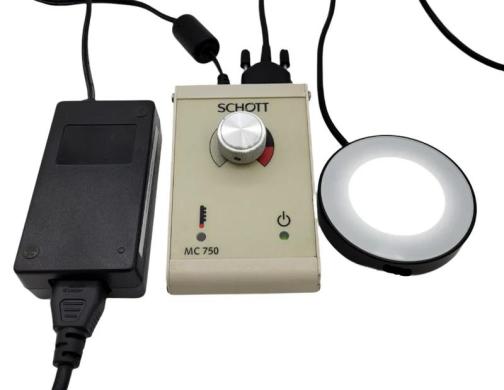 Schott VisiLED MC 750 and TLS-BF Backlight Illumination for Stereo Microscope-cover
