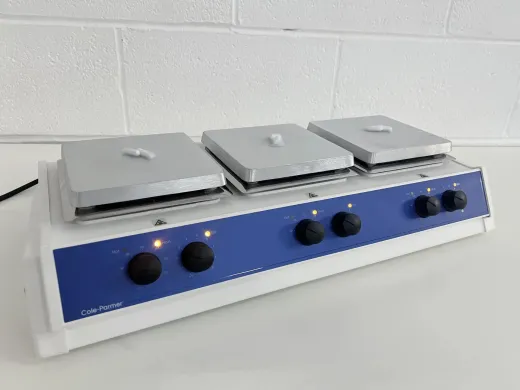 Cole-Parmer SHP-200-MP Multi-position Hotplate Stirrer with Magnetic Stirring and 325°C Max Temperature