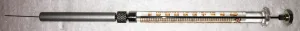 Hamilton 80135 Microliter #7001 Injection Syringe with Knurled Hub - 1 μL, 5 of 7