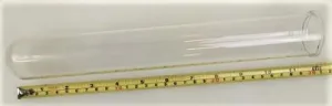 Glass Round-Bottom Culture Tubes, 4 cm x 30 cm, Pack of 16, 3 of 4