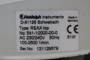 Heidolph Reax Top Vortex Mixer, 4 of 4
