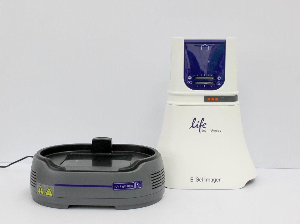 Life Technologies E-Gel Imager Camera Hood with Blue Light Base for Gel Documentation